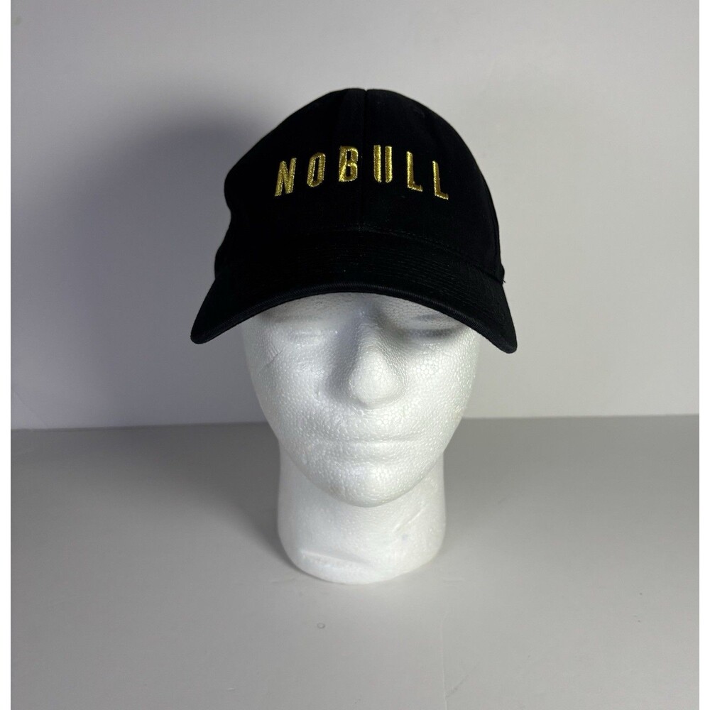 NOBULL Hat Snapback Baseball Cap All Pride Gold Logo Athletic Gym
